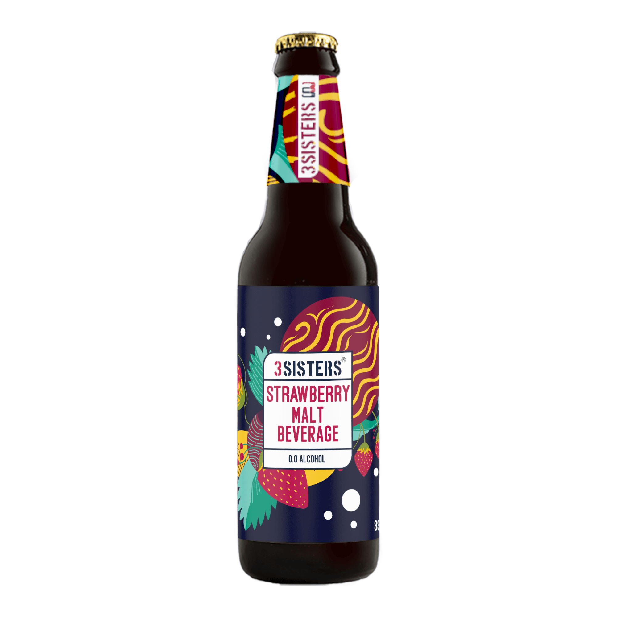 3Sisters Strawberry Malt Beverage