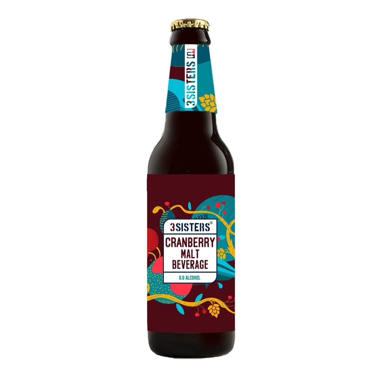 3Ssisters Cranberry Malt Beverage
