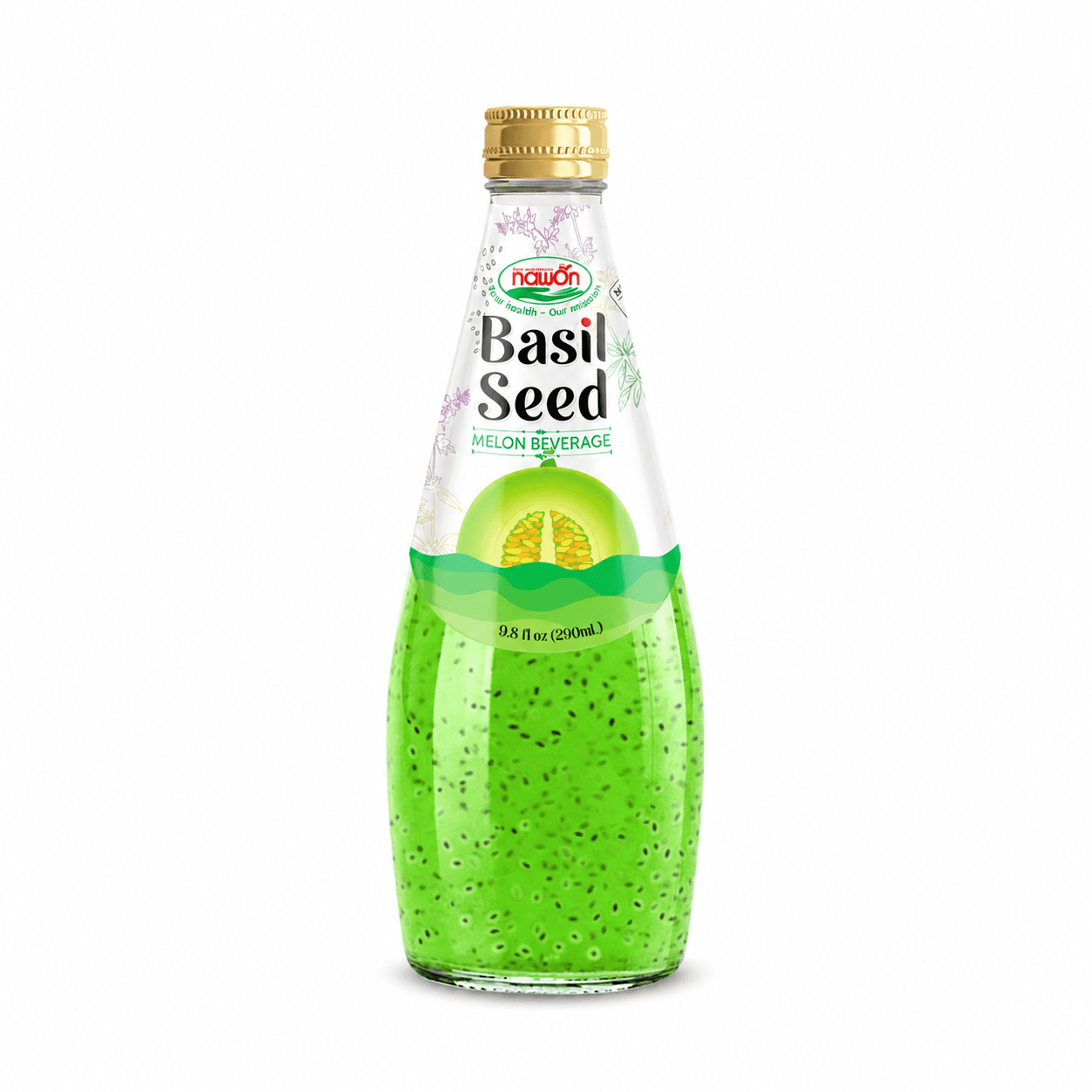 Nawon Basil Seed Drink Melon Flavour