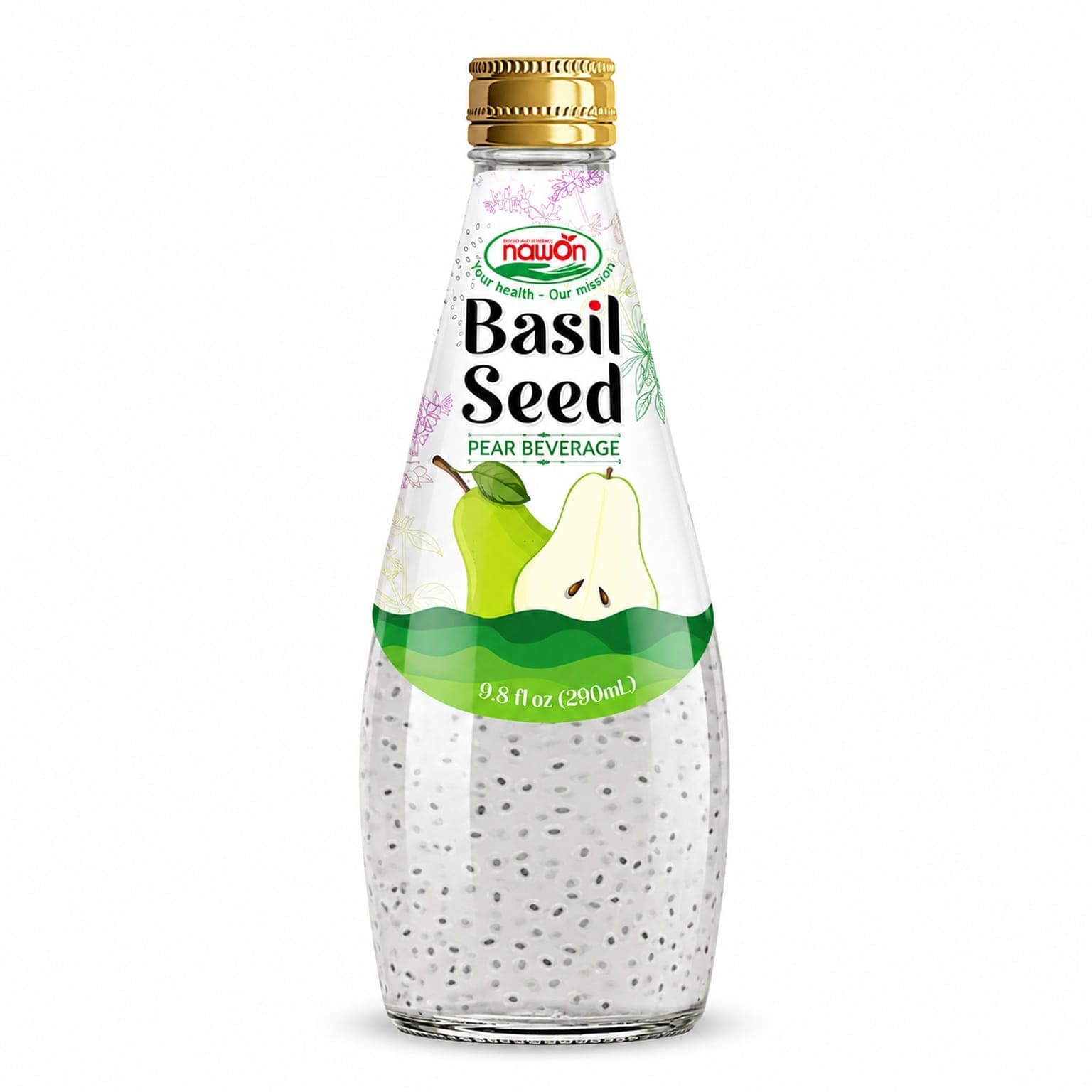 Nawon Basil Seed Pear Flavour