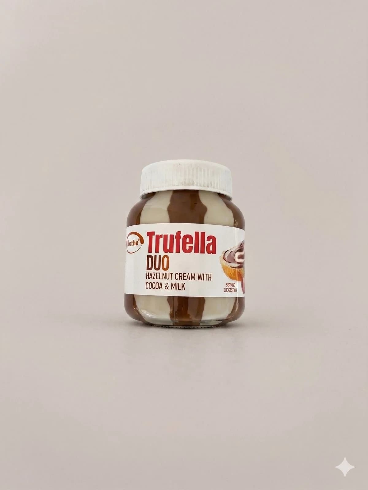 Trufella Duo Choclate Spread With Hazelnut And Milk Cream